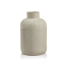 Load image into Gallery viewer, SUGI PORCELAIN VASE - NEUTRAL GRAY - TALL