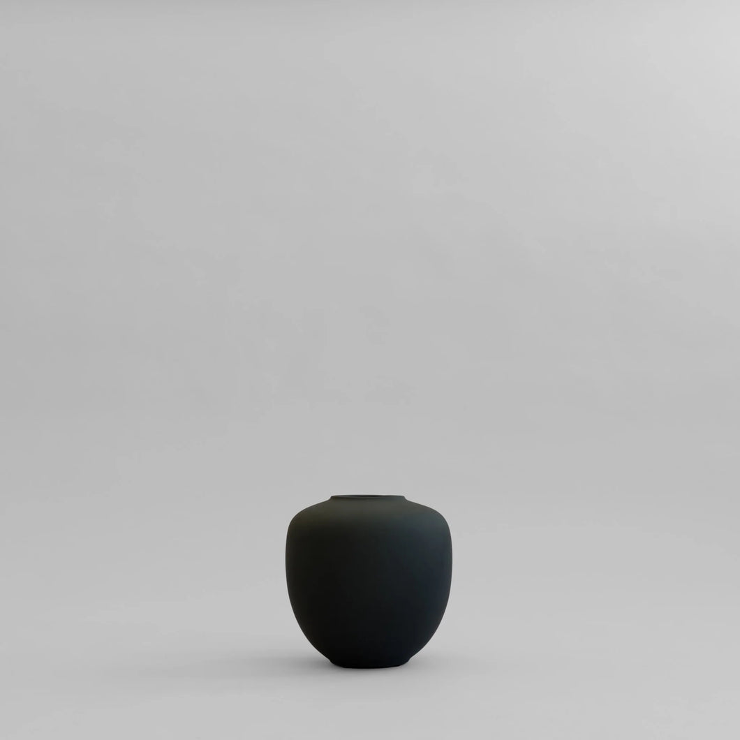 SUNAO VASE, MINI - BLACK