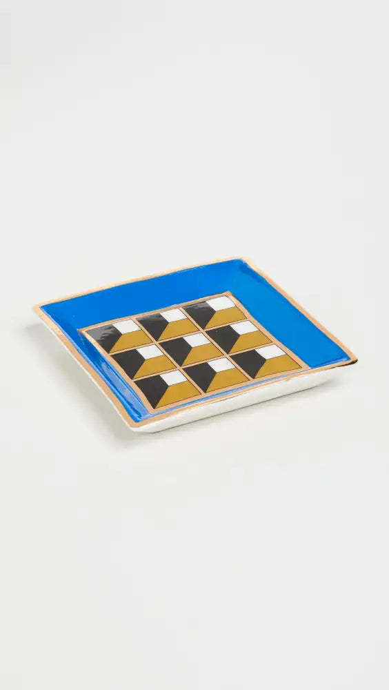 ARCADE SQUARE TRAY - BLUE/GREEN