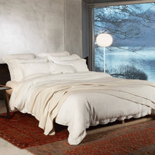 Load image into Gallery viewer, MAIA WHITE DUVET COVER KING