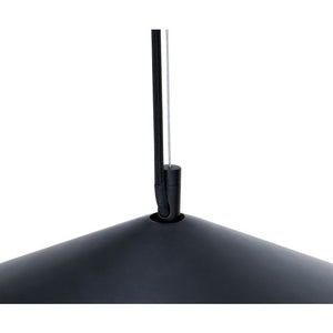 BEAT FLAT BLACK PENDANT