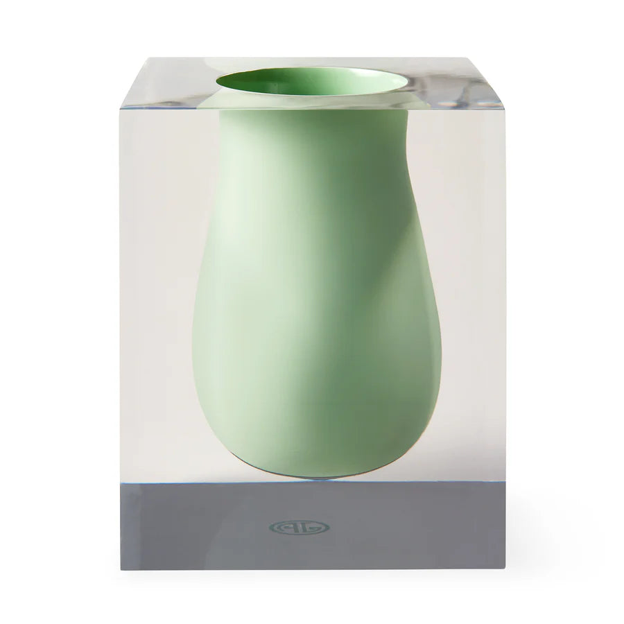 BEL AIR SCOOP VASE  - CELADON - 31824