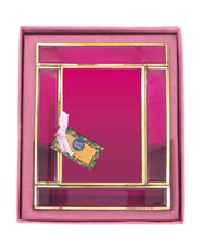 Load image into Gallery viewer, BONNIE COLORED FRAME LARGE RUBY PINK (IN GIFTBOX)