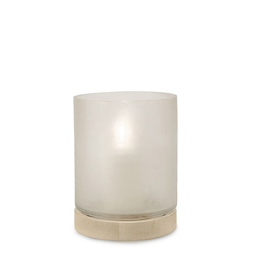 ARAN LANTERN L GLASS CLEAR