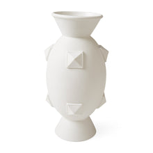Load image into Gallery viewer, CHARADE BOWTIE VASE - WHITE
