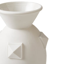 Load image into Gallery viewer, CHARADE BOWTIE VASE - WHITE