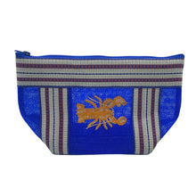Load image into Gallery viewer, CORAL LOBSTER RECYLCLED POUCH