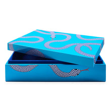 Load image into Gallery viewer, EDEN LACQUER BOX BLUE LARGE