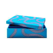 Load image into Gallery viewer, EDEN LACQUER BOX - BLUE - MEDIUM - 34766