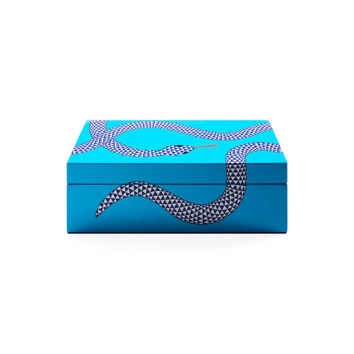 EDEN LACQUER BOX BLUE SMALL