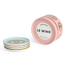 Load image into Gallery viewer, LE WINK COASTERS, SET OF 4
