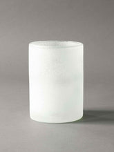 Load image into Gallery viewer, FROST CANDLE HOLDER, WHITE LG