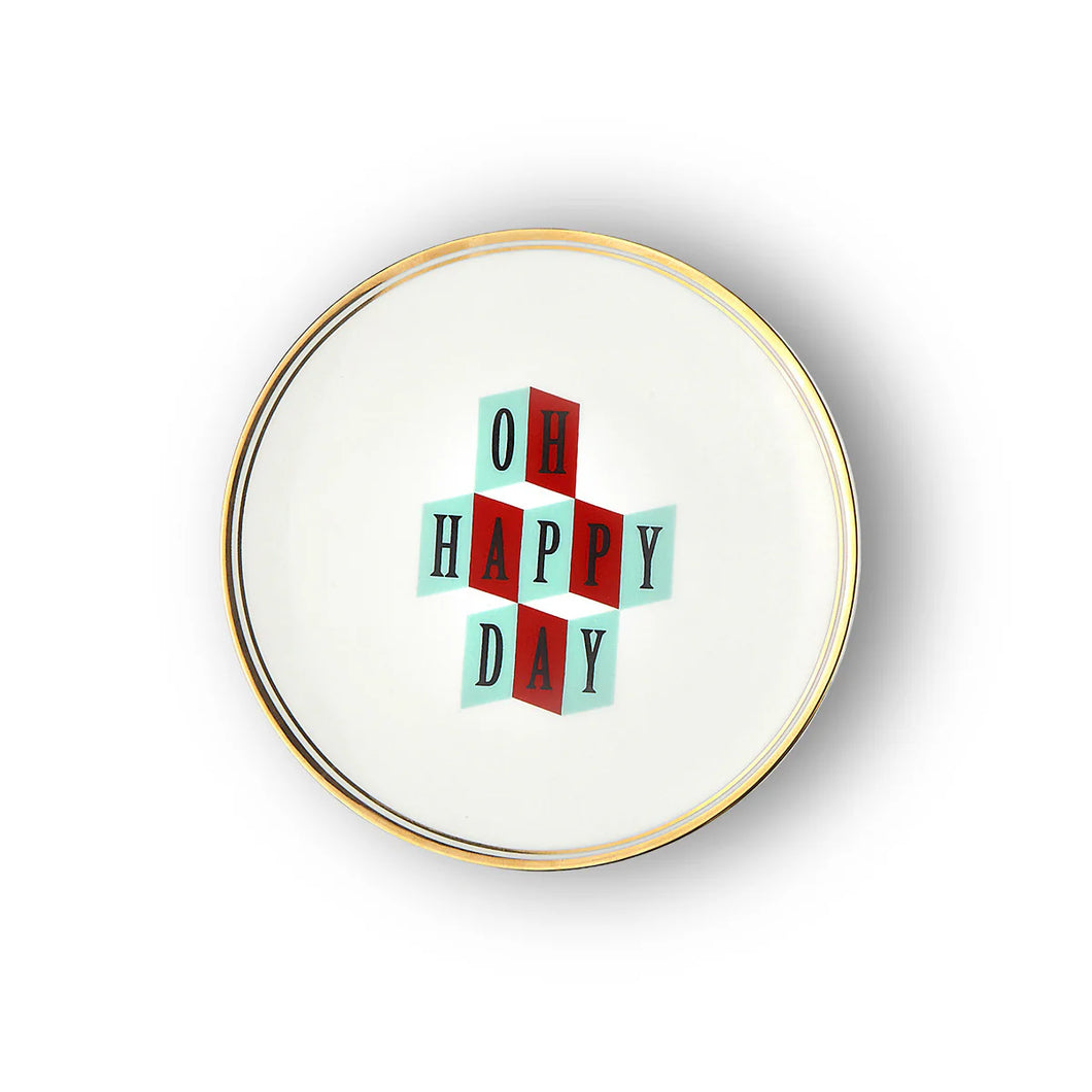 COUP FLAT PLATE CM.17 OH HAPPY DAY