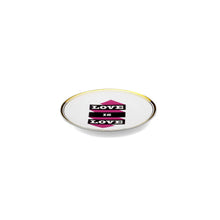 Load image into Gallery viewer, COUP FLAT PLATE CM.17 LOVE IS LOVE