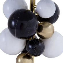 Load image into Gallery viewer, GLOBO TABLE LAMP-BLACK MARBLE