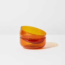 Load image into Gallery viewer, ABRACADABRA BOWLS SET OF 2 IN AMBER