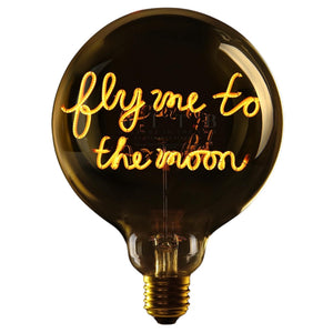 MESSAGE IN THE BULB: FLY ME TO THE MOON