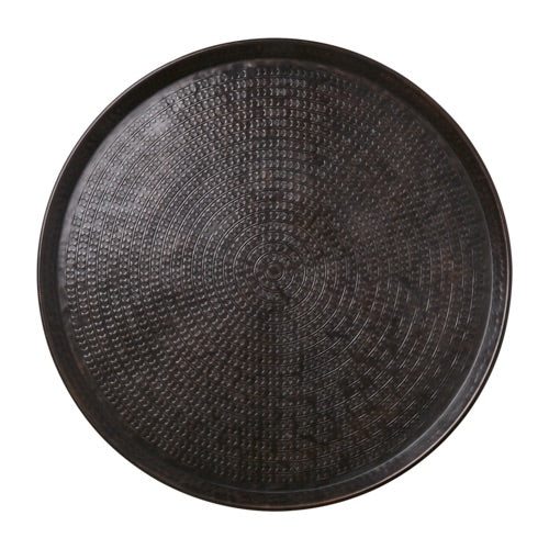 ELDORADO TRAY ROUND, BLACK SMALL