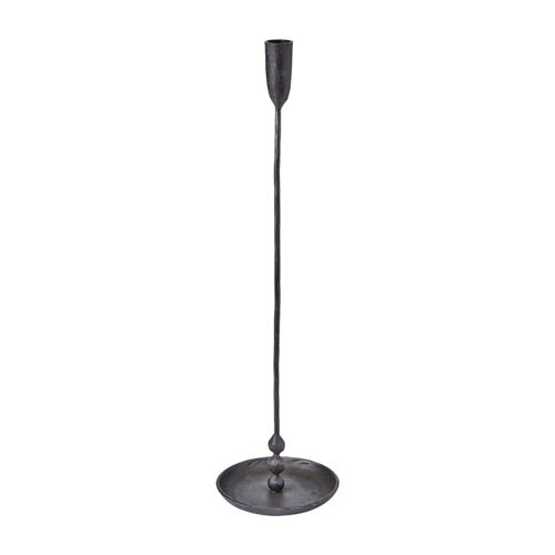 THOR CANDLE HOLDER, BLACK MED