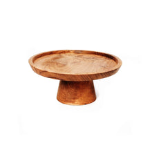 Load image into Gallery viewer, THE TEAK ROOT CAKE DISH, SM