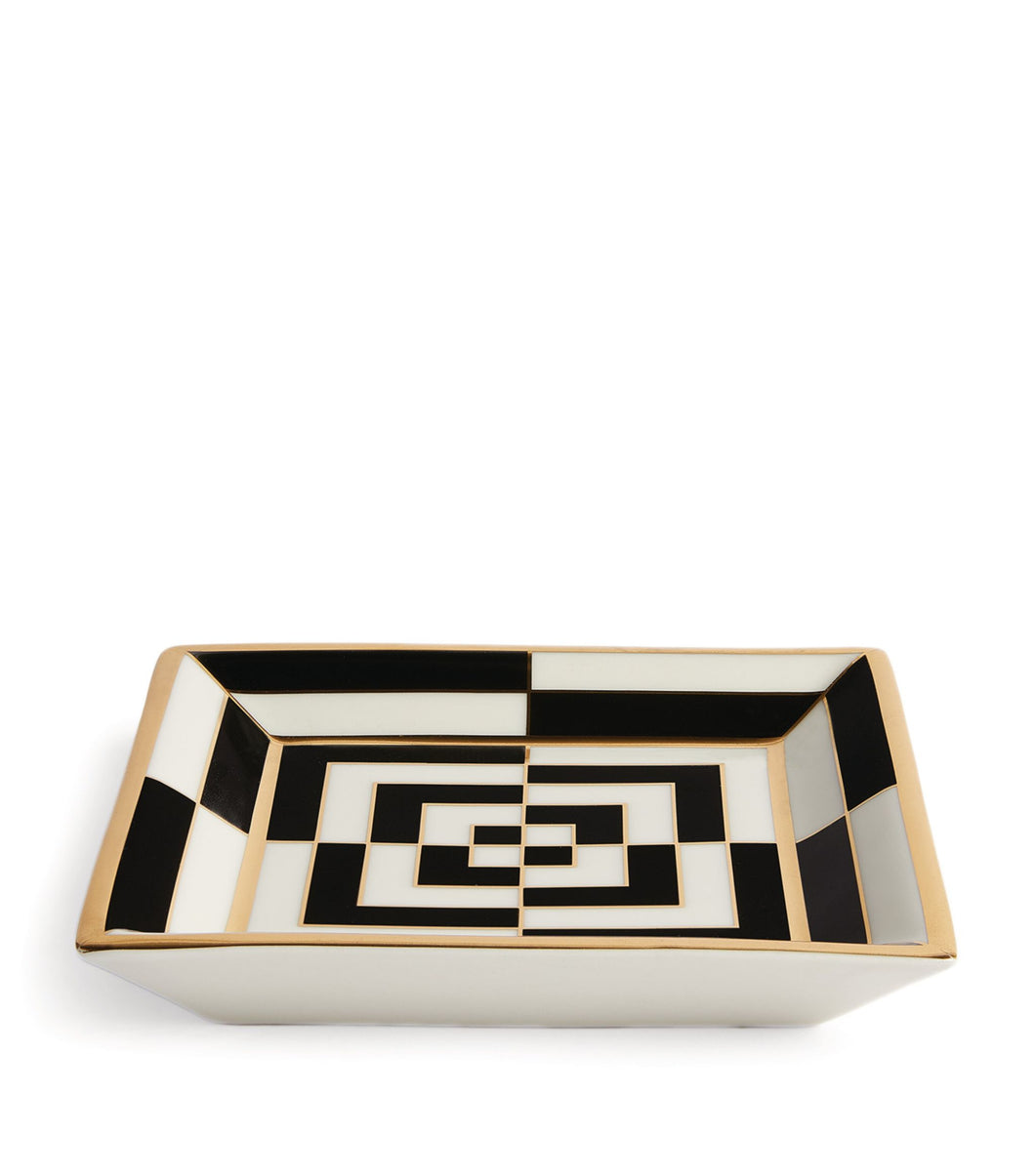 OP ART SQUARE TRAY