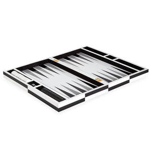 OP ART BACKGAMMON SET