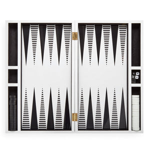 OP ART BACKGAMMON SET