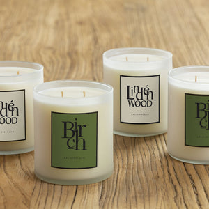 LINDENWOOD FROSTED JAR CANDLE