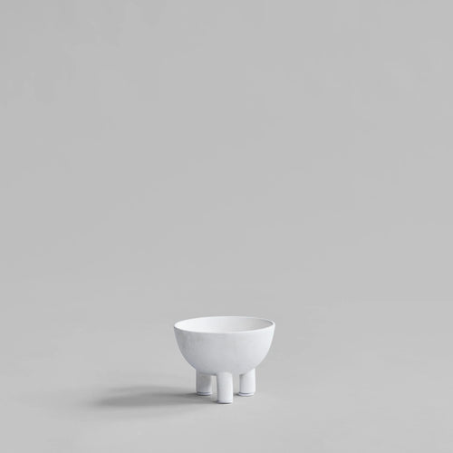 DUCK BOWL, MINI - BONE WHITE