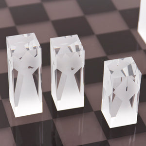 ACRYLIC CHESS SET BLACK