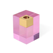 Load image into Gallery viewer, MEDIUM PINK MONTE CARLO CANDLE HOLDER