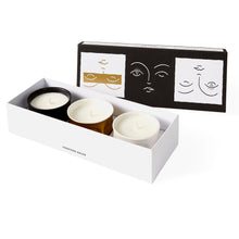 Load image into Gallery viewer, MUSE VOTIVE CANDLE SET OF 3