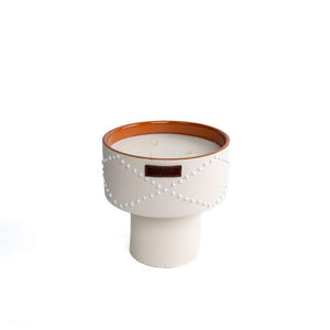 BOUGIE COUPE NOMAD BLANC M/ DATTES