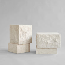 Load image into Gallery viewer, TEMPLE COFFEE TABLE, LOW- LIMESTONE