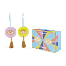 Load image into Gallery viewer, LE WINK ORNAMENTS - SET OF 2