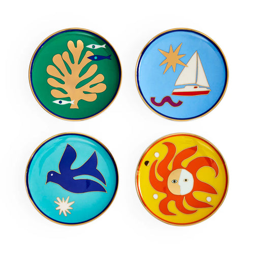 PLAYA COASTER SET - SET OF 4