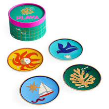 Load image into Gallery viewer, PLAYA COASTER SET - SET OF 4
