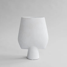 Load image into Gallery viewer, SPHERE VASE SQUARE, BIG - BONE WHITE