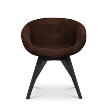 Load image into Gallery viewer, SCOOP CHAIR LOW BACK BLACK LEG