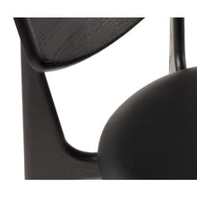 Load image into Gallery viewer, SLAB CHAIR, BLACK UPHOLSTERY