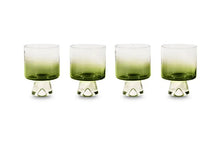 Load image into Gallery viewer, TANK GIFT SET LOW BALL GLASSES X 4 GREEN