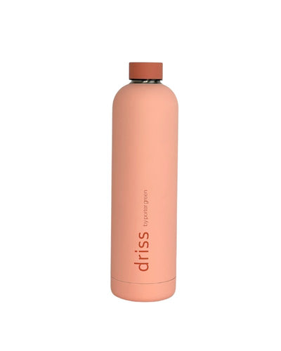 DRISS | INSULATED STAINLESS STEEL BOTTLE | TERRA + PEACH