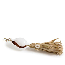 Load image into Gallery viewer, THE KUBU KEYCHAIN - WHITE NATURAL