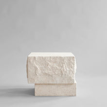 Load image into Gallery viewer, TEMPLE COFFEE TABLE, LOW- LIMESTONE