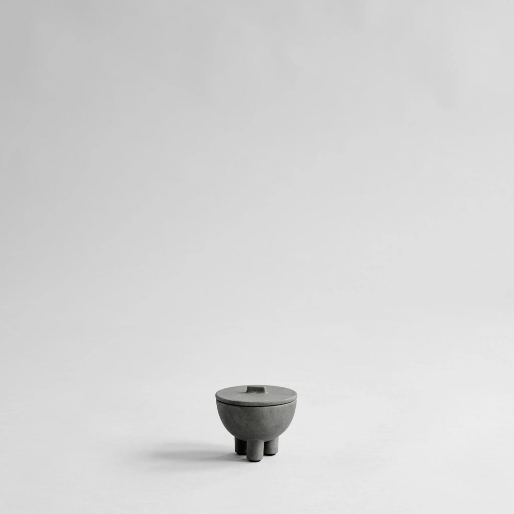 DUCK JAR, MINI - DARK GREY