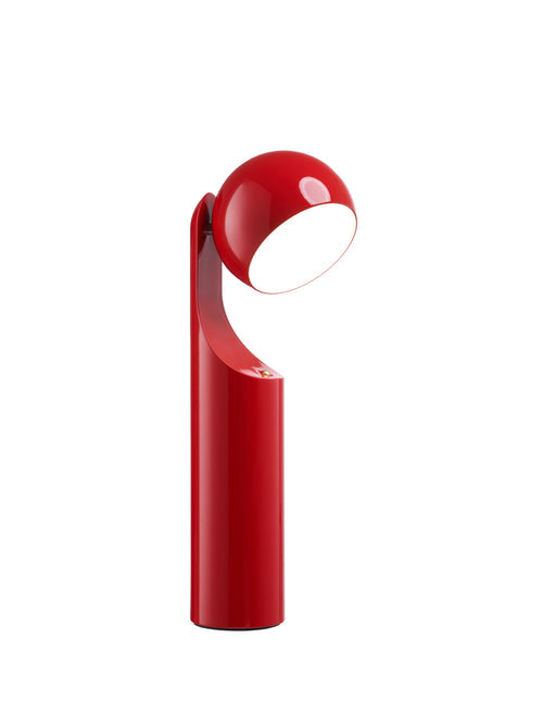 (BRIGHT RED ) MONO PORTABLE READING LAMP -FINE LUMENS