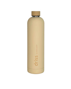 DRISS | INSULATED STAINLESS STEEL BOTTLE | WHEAT + OAT