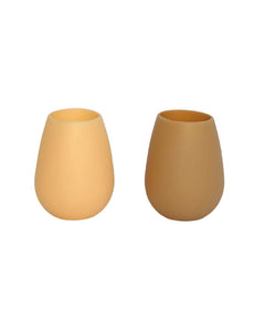 FEGG | UNBREAKABLE SILICONE TUMBLERS | WHEAT + OAT