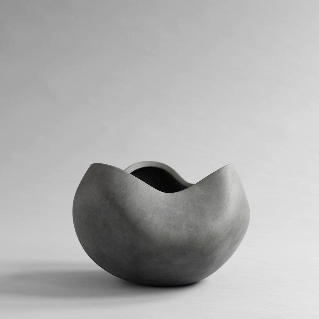 CURVE BOWL, BIG - DARK GREY