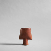 Load image into Gallery viewer, SPHERE VASE SQUARE, MINI - TERRACOTTA